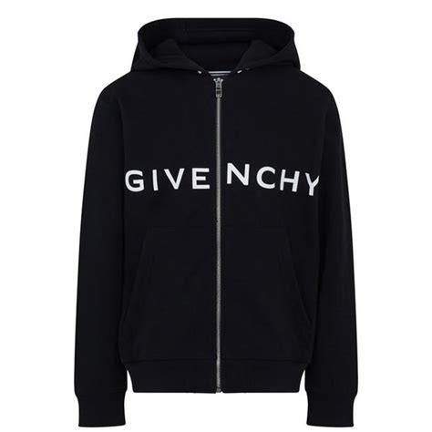 givenchy zip up|Givenchy hoodie with holes.